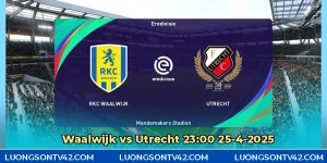 Waalwijk và Utrecht phân tích trận đấu
